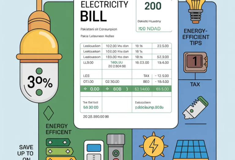 200 Unit Electricity Bill in Pakistan  Latest Cost, Taxes, and Saving Tips