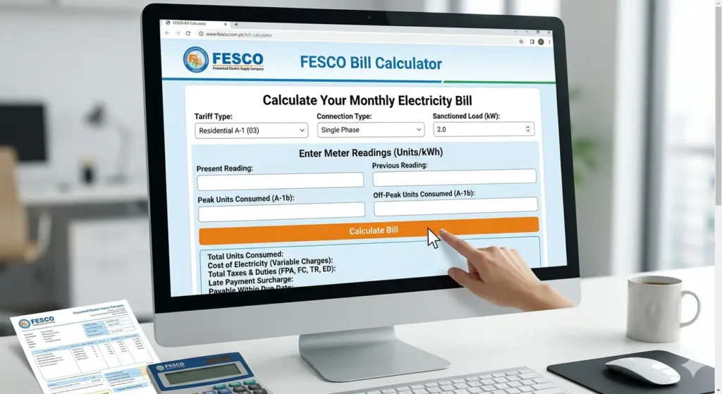 FESCO Bill Calculator
