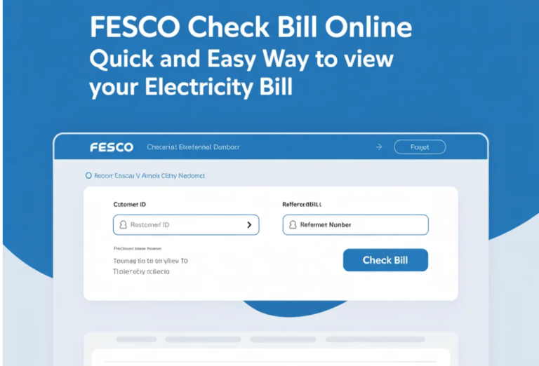 FESCO Check Bill Online Quick and Easy Way to View Your Electricity Bill
