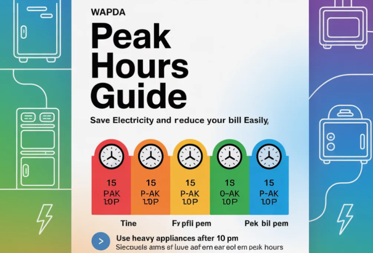WAPDA Peak Hours Guide Save Electricity and Reduce Your Bill Easily